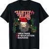 Santifa Claus Woke Santa Klaus Christmas Anti Marx Socialism T-Shirt