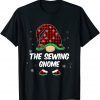 Sewing Gnome Buffalo Plaid Matching Family Christmas Classic Shirt