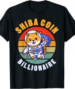 Shiba Coin The Billionaire Loading Token Coin Shiba Inu Logo 2021 T-Shirt