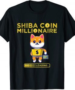 Shiba Coin The Millionaire Loading Token Coin Shiba Inu Logo Classic Shirt