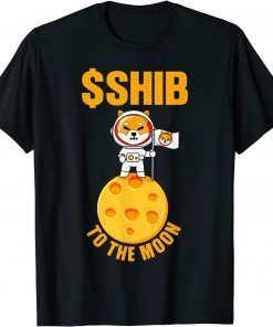 Shiba Inu Coin Tee To The Moon Shib Cryptocurrency Limited Shirt