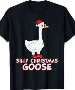 Silly Christmas Goose T-Shirt