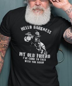 Skull Hello Darkness My Old Friend Classic Shirt