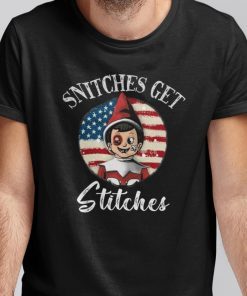 Snitches Get Stitches American Flag Unisex ShirtSnitches Get Stitches American Flag Unisex Shirt