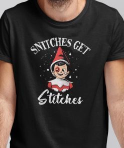 Snitches Get Stitches The Elf Xmas Classic Shirt