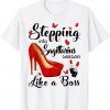 Stepping Into Sagittarius Season Like A Boss Zodiac Birthday T-ShirtStepping Into Sagittarius Season Like A Boss Zodiac Birthday T-Shirt
