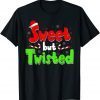 Sweet but Twisted Candy Cane Christmas T-Shirt