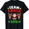 Team Santa 2021 Christmas Pajamas Family Santa T-Shirt