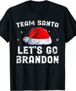 Team Santa Christmas Trending Let's go Brandon Limited Shirt