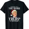 Team Santa Family Pajamas President Trump Santa Gift Shirt