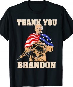 Thank You Brandon Biden American Flag Classic Shirt