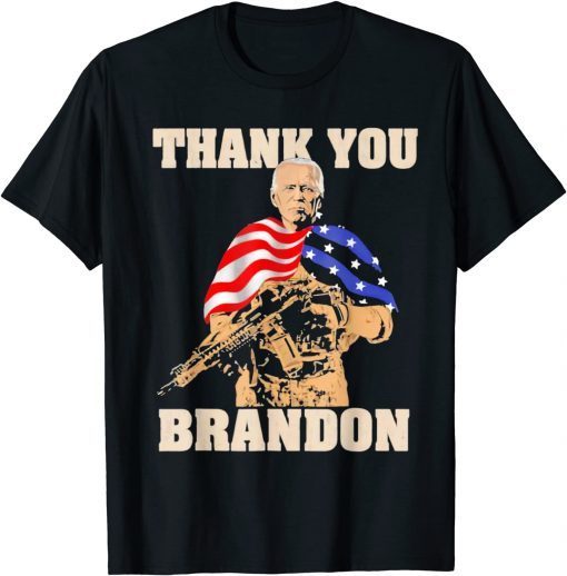 Thank You Brandon Biden American Flag Classic Shirt