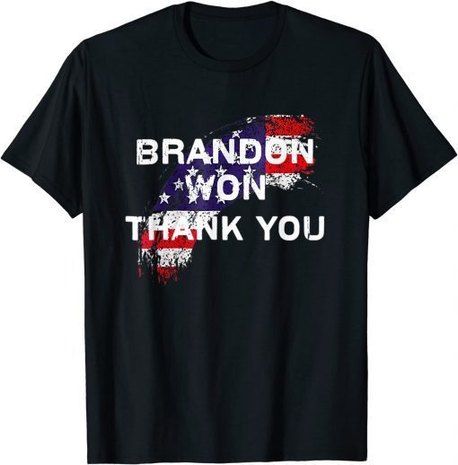 Thank You Brandon, Branden Let Go US Flag Classic T-Shirt