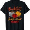 Thankful Grateful Blessed Mommy Buffalo Plaid Thanksgiving Unisex Shirt