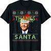 Thanks For Your Vote Santa Happy Christmas Biden Christmas Gift Shirt