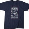 The Atlanta Journal-Constitution World Champs Cover 2021 T-Shirt