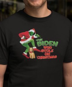 The Biden Who Stole Christmas The Grinch Biden Harris Limited Shirt