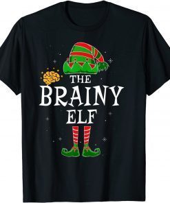 The Brainy Elf Group Matching Family Christmas Smart Gift Shirt