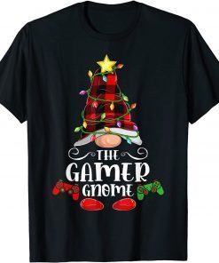 The Gamer Gnome - Matching Family Group Christmas Pajama Gift T-Shirt