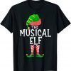 The Musical Elf Matching Family Group Christmas Party Pajama Classic Shirt