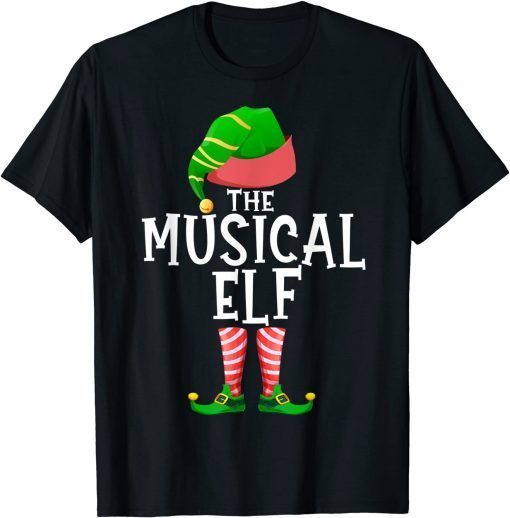 The Musical Elf Matching Family Group Christmas Party Pajama Classic Shirt