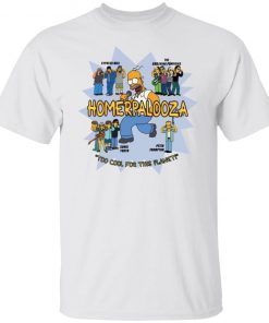 The Simpsons Homerpalooza Classic shirt