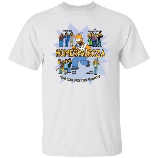 The Simpsons Homerpalooza Classic shirt