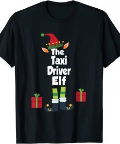 The Taxi Driver Elf Family Matching Christmas Pajama Classic Shirt