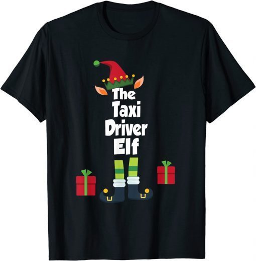 The Taxi Driver Elf Family Matching Christmas Pajama Classic Shirt