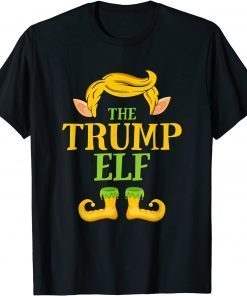 The Trump Elf Group Matching Family Christmas Gift Shirt