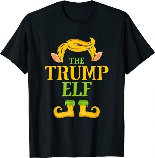 The Trump Elf Group Matching Family Christmas Gift Shirt