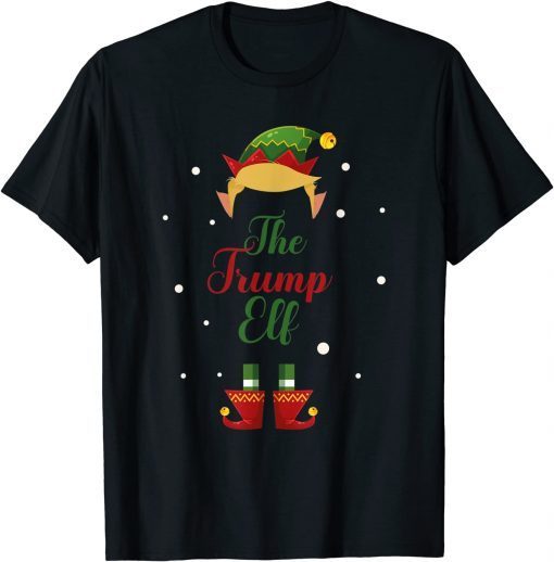 The Trump Elf Group tee Matching Family Christmas Limited Shirt