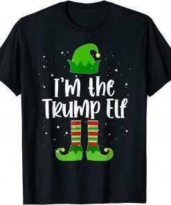 The Trump Elf Matching Family Group Christmas Party Pajama Unisex Shirt