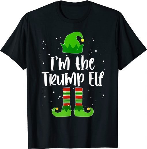 The Trump Elf Matching Family Group Christmas Party Pajama Unisex Shirt