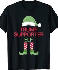 The Trump Supporter Elf Family Christmas Gift Shirt