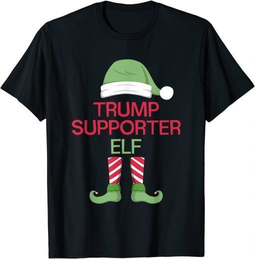 The Trump Supporter Elf Family Christmas Gift Shirt