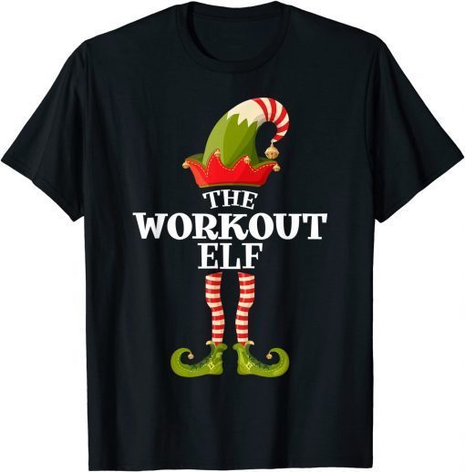 The Workout Elf Christmas Group Matching Family T-Shirt