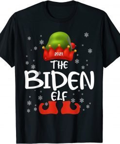 The biden Elf Family Matching Christmas Group Pajama Classic T-Shirt