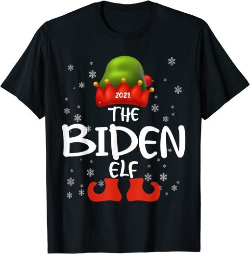 The biden Elf Family Matching Christmas Group Pajama Classic T-Shirt