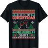 This Is My Christmas Pajama Red Wine Ugly Sweater Xmas Classic Shirt