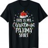 This Is My Christmas Pajama Funny Xmas Lights Christmas Tree Unisex Shirt