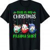 This Is My Christmas Pajama Xmas Cats Holiday Gift Shirt