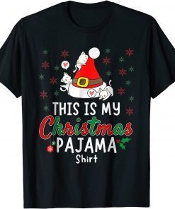 This Is My Christmas Pajama Xmas Cats Holiday Classic Shirt