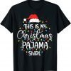 This Is My Christmas Pajama Xmas Lights Holiday Classic Shirt