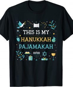 This Is My Hanukkah Pajamakah Hanukkah Pajamas Classic Shirt