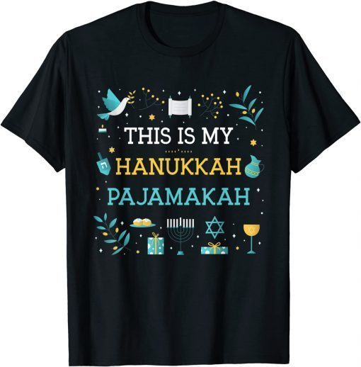 This Is My Hanukkah Pajamakah Hanukkah Pajamas Classic Shirt