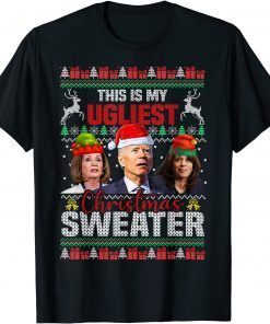 This Is My Ugliest Christmas Anti Biden Sweater Classic Shirt