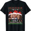 This Is My Ugly Christmas Anti-Biden Sweater Xmas Classic T-Shirt