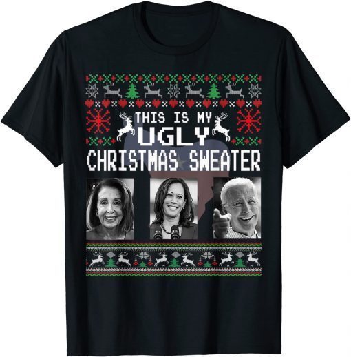 This Is My Ugly Christmas Anti-Biden Xmas Pajamas Sweater Gift Shirt