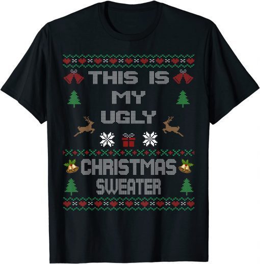 This Is My Ugly Christmas In July Sweater Gift Shirt